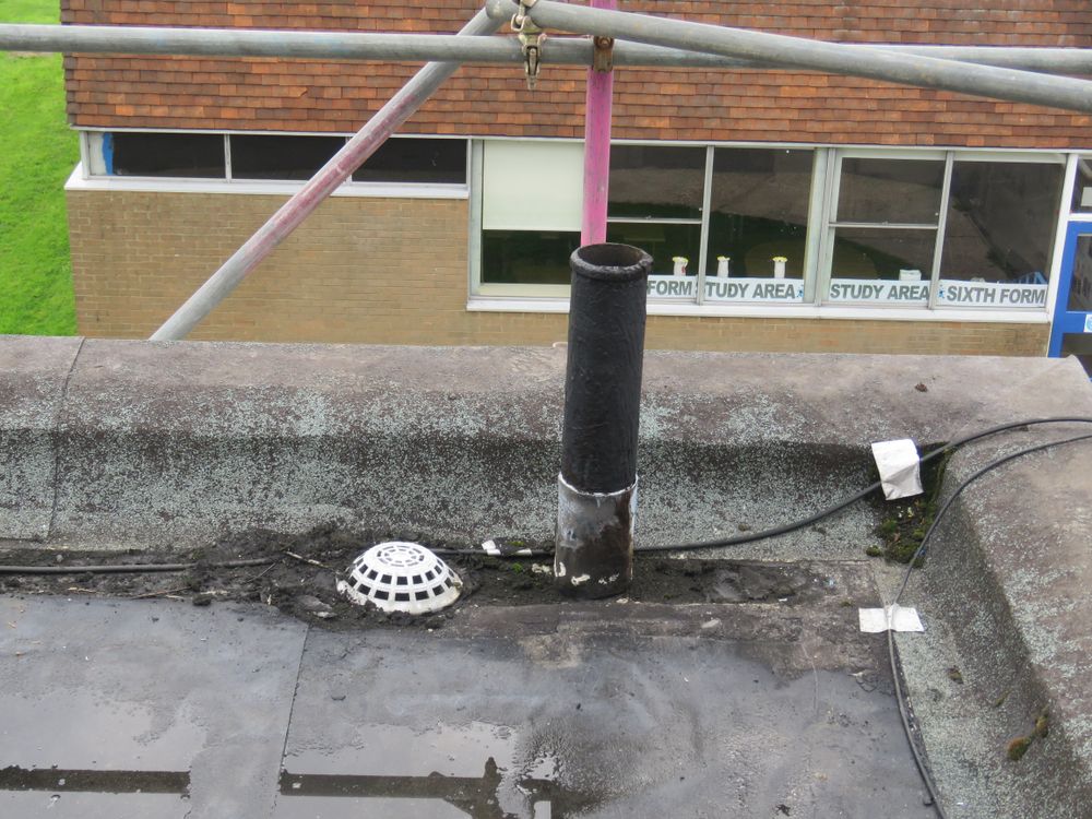 Daklekkage in Kortenhoef